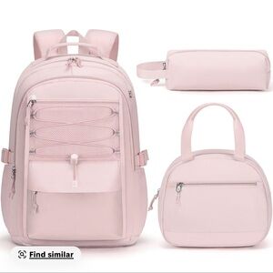 3-in-1 Backpack, lunch bag, and pencil holder